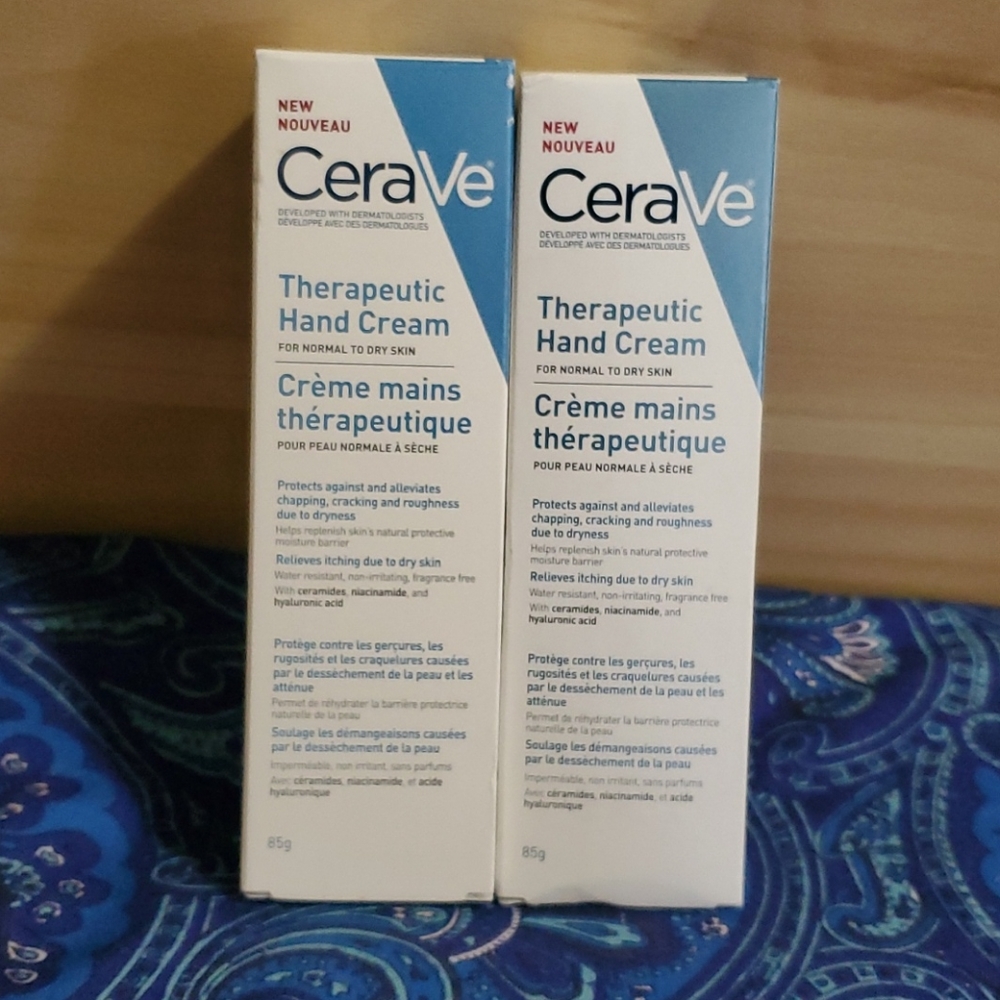 2 Cerave Therapeutic Hand Cream
